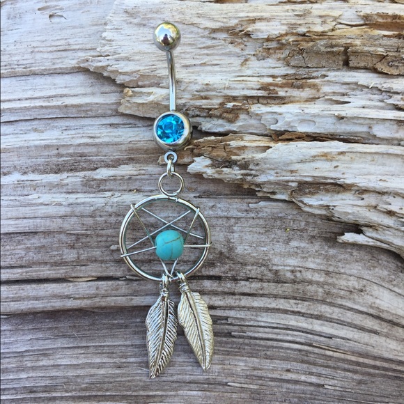 Dream Catcher‎ Belly Button Navel Ring - Picture 1 of 1